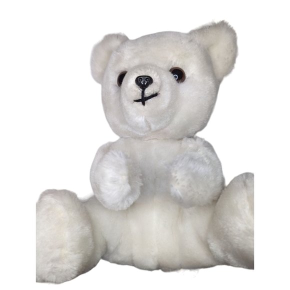 Dakin Other - R. Dakin & Co 1977 white polar bear huggy arms - no baby - replacement 10 inch